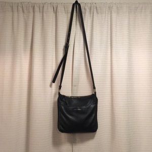 Lucky brand black crossbody purse